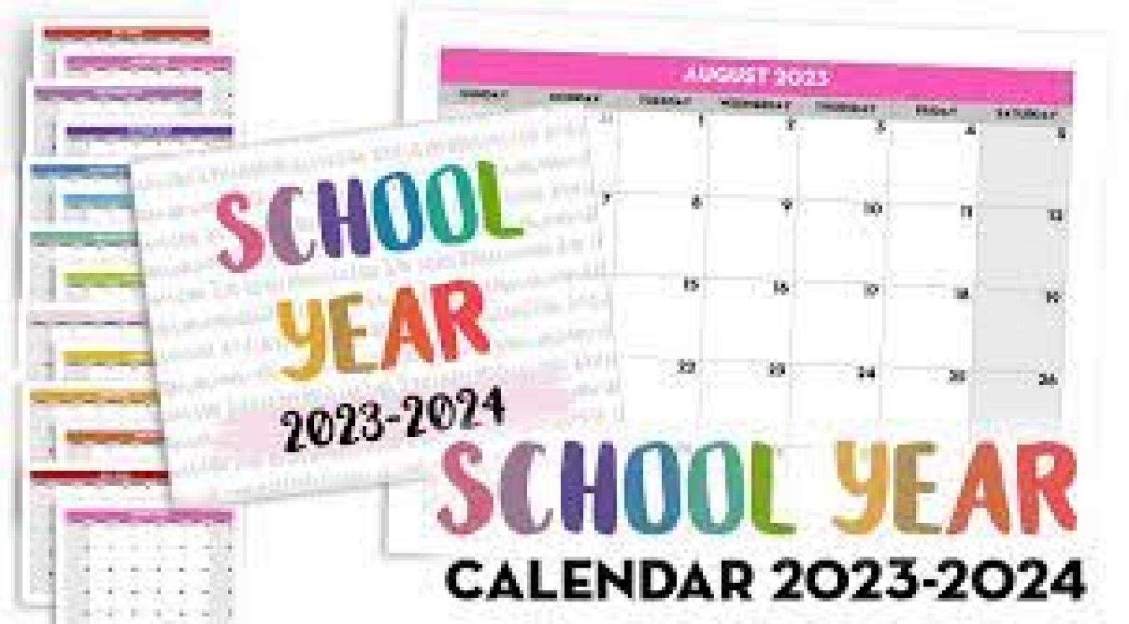 20232024 School Year Calendar Palmer Secondary School
